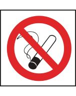 Square No Smoking Symbol Sign