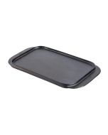 Vogue Reversible Cast Iron Double Griddle Pan 26cm