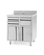 Infrico MCAF820 820mm Wide Back Bar Coffee Storage Unit