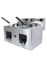 Sammic PF-10+10 Fryer 8+8 Litre - 400V Three Phase