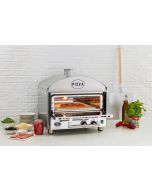 King Edward PK1 Pizza King Oven - Single Deck - Stainless Steel