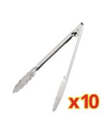 Bulk Buy Catering Tongs 10" (10 Pack)