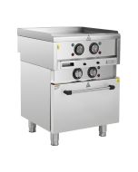 Buffalo 600 Series Freestanding Electric Griddle with Convection Oven