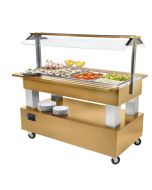 Roller Grill SB40F Chilled Buffet Unit -Light Oak