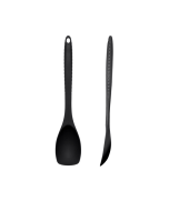 Black Silicone Spoon 30cm