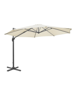 Bolero Venice Heavy Duty Parasol Cream 3.5m - FU507
