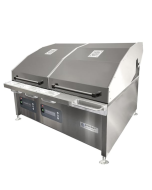 Synergy CharGo Nat Gas Chargrill Oven with 2 Lids, Slow Cook Shelves & Garnish Rail STCGO900