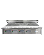 Synergy Grill Trilogy Nat Gas Chargrill with Garnish Rail & Slow Cook Shelf ST1700