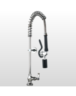 Aquajet AJPR10 Single Pedestal - Single Feed - Deck Mounted Pre-Rinse