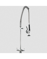 Aquajet AJPR20 Single Pedestal - Twin Feed - Deck Mounted Pre-Rinse