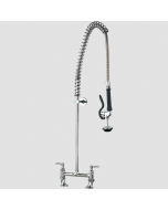 Aquajet AJPR30 Twin Pedestal - Twin Feed - Deck Mounted Pre-Rinse