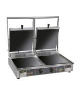 Roller Grill D'PANINI FT Large Double -  Flat Top & Base Plates Contact Grill