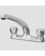 CaterTap WRCT-500MD 1/2-inch Dome head Deck Mixer with Swivel Spout