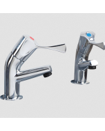 AquaTechnix TX-500BL 1/2-inch Basin Taps with 3-inch Lever (pair) H: 130mm