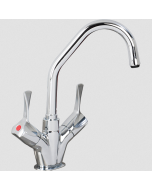 AquaTechnix LEVER operated faucet TX-B-20 base with 150mm swivel spout. H: 271mm