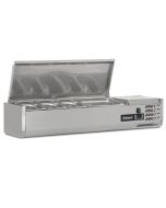 Blizzard TOP1200EN 1.2m Hinged 1/3 Gastronorm Prep Top