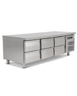 Blizzard SNC3-DRW Six Drawer Low Height Snack Counter