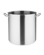 Vogue Stainless Steel Deep Stock Pot 40cm