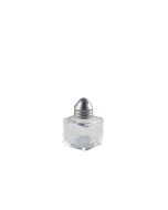 Individual Glass Pepper Pot 30 x 30 x 50mm