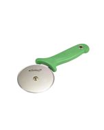 Genware Pizza Cutter Green Handle