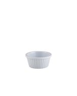 GenWare Melamine White Fluted Ramekin 28ml/ 1oz