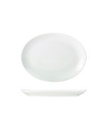 Genware Porcelain Oval Plate 28cm/ 11"