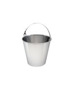 Swedish S/St. Bucket 10 Litre Graduated