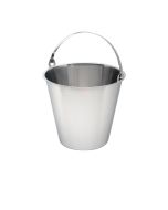 Swedish S/St. Bucket 15 Litre Graduated