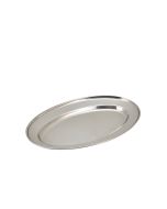 GenWare Stainless Steel Oval Flat 30cm/ 12"