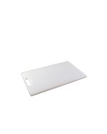 GenWare White Low Density Chopping Board 10 x 6 x 0.5"