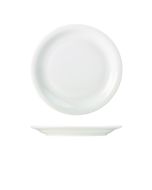 Genware Porcelain Narrow Rim Plate 28cm/ 11"