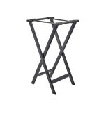 GenWare Black Wooden Tray Stand