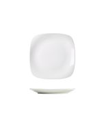Genware Porcelain Rounded Square Plate 17cm/ 6.5"