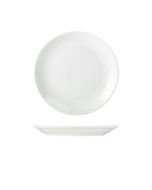 Genware Porcelain Coupe  Plate 24cm/ 9.5"