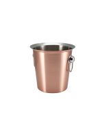 GenWare Copper Plated Wine Bucket With Ring Handles