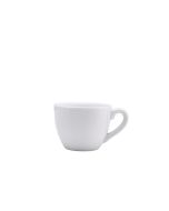 Genware Porcelain Bowl Shaped Cup 9cl/ 3oz