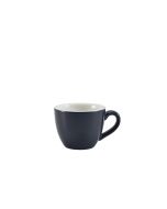 GenWare Porcelain Matt Blue Bowl Shaped Cup 9cl/ 3oz