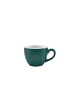 GenWare Porcelain Matt Teal Bowl Shaped Cup 9cl/ 3oz