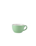 Genware Porcelain Green Bowl Shaped Cup 17.5cl/ 6oz