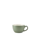GenWare Porcelain Matt Sage Bowl Shaped Cup 17.5cl/ 6oz