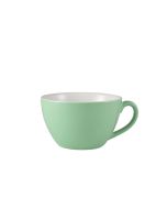 Genware Porcelain Green Bowl Shaped Cup 34cl/ 12oz