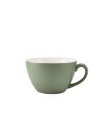 GenWare Porcelain Matt Sage Bowl Shaped Cup 34cl/ 12oz