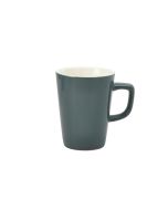 Genware Porcelain Grey Latte Mug 34cl/ 12oz