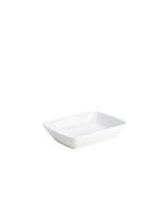 Genware Porcelain Rectangular Dish 19 x 14.5cm/ 7.5 x 5.75"