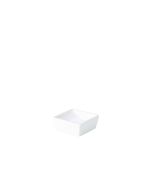 Genware Porcelain Square Dish 6.4 x 2.5cm/ 2.5 x 1"