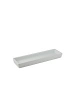 Genware Porcelain Rectangular Dish Holder 28 x 8cm/ 11 x 3.25"
