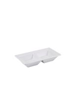 GenWare Porcelain Double Dish 15 x 8cm/ 6 x 3"