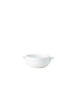 Genware Porcelain Lugged Soup Bowl 25cl/ 8.75oz