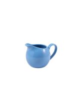 Genware Porcelain Blue Jug 14cl/ 5oz