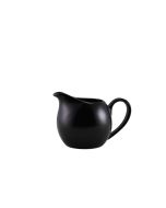 Genware Porcelain Matt Black Jug 14cl/ 5oz